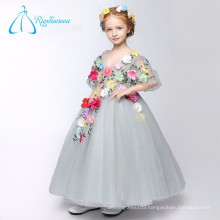 Hand Made Flowers Ball Gown Cute Little Flower Girl Dresses